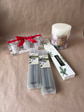 Christmas Candle Lot - Appears Unused