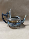 3 Piece Viners Of Sheffield Silver Teapot Creamer And Sugar