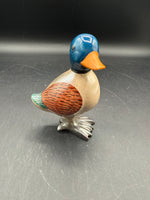 Handpainted Duck — Signed At Bottom