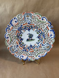 Colorful Decorative Plate With Bird