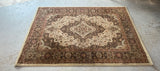 Medallion Kashan Rug, 7'6" x 5'4"