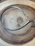 (A) Silver Collar Necklace