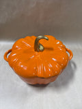 Smith Clark Iron Works 4 Qt Cast Iron Pumpkin Dutch Oven