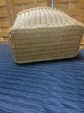 Tall Rectangle Basket with Side Handle Cut Outs
