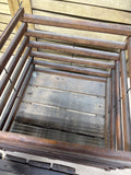 Antique Wooden Egg Crate