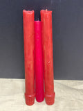 Lot of Red Taper Candles