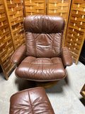 Ekornes Stressless Reclining Chair with Ottoman