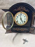 Heavy Ansonia Mantle Clock With Cherubs - NOT TESTED