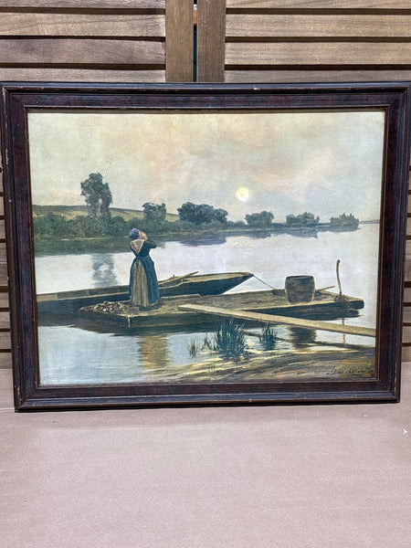 Seaside Print by Louis Le Toitter; Signe