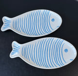 Pair of Ashland Summer Retreat Fish Dishes