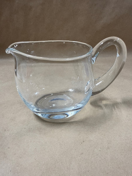 Clear Glass Creamer