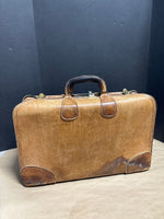 Vintage Leather Suitcase