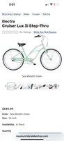 Electra Lux 3 Cruiser Women’s Bike **Read Description