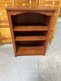 Particle Board Bookcase, card board backing