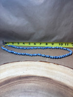 Blue & White Porcelain Beaded Necklace