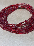 Red Beaded Necklace