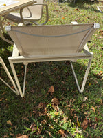 Faux Tile Top Patio Table w/Six Chairs