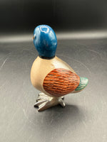 Handpainted Duck — Signed At Bottom