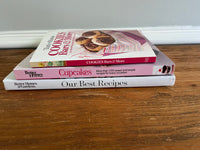 Cookbook Lot B, 3 books