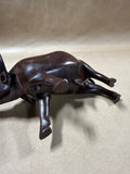 Water Buffalo Ironwood Figurine