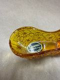 Amber Glass Shoe