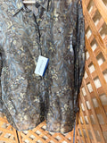 Woman’s Size 44 Floral Button Up Blouse