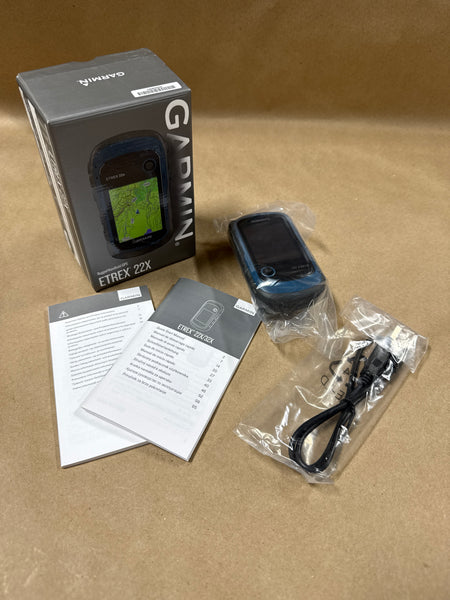 Garmin Rugged Handheld GPS Etrex 22X WiTh Box — Appears Unused
