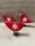 Metal Cardinal Lot - 3 Pieces