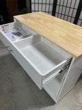 Harper & Bright Designs Kitchen Cart, on Casters