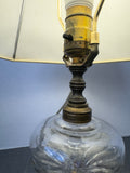 Glass Electric Oil Lamp on Marble Base