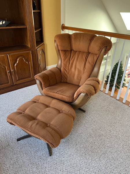 Levitz Furniture Corp. Chair and Ottoman