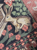 Woodland Animals Woven Art Tapisserie Tapestry Table Runner
