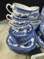 75-Piece Johnson Bros England Asiatic Pheasant Earthenware China Set