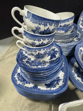 75-Piece Johnson Bros England Asiatic Pheasant Earthenware China Set