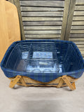 Longaberger Collectors Picnic Basket With Plastic Liner