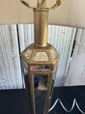 Resin & Mercury Glass Style Table Lamp (WORKS)