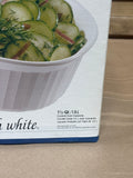 Corningware French White Oval Covered Casserole Dish (Never Opened)