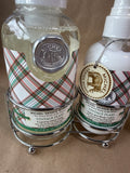 Sealed Vintage Plaid Hand Soap And Lotion
