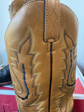 Pair of Justin Calf Leather Cowboy Boots in Box - Size MENS 10