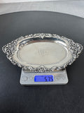 Tiffany & Co. Sterling Silver Ornate Trimmed Engraved Tray