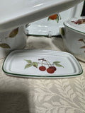 4-Piece Royal Worcester England Evesham Vale Serving China Set