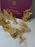 The Danbury Mint Gold Christmas Collection In Box - 2007 (D)