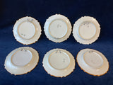 Set of 6 Artist Signed Decorative Italian Inspired Small Plates