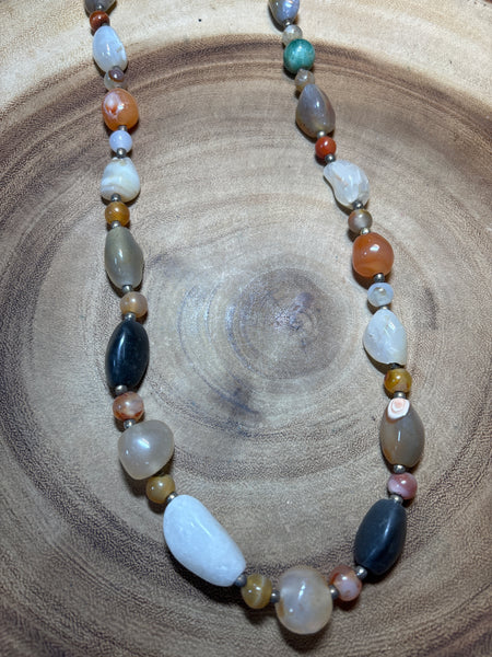 Polished Stone Necklace