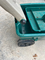 Lawn Buddy Garden Seat with Storage, AS IS