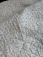 Pink Patchwork & Floral Reversible Crib Quilt