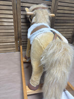 Playful Plush Animated Rocking Horse
