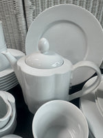 34-Piece Villeroy & Boch Switch 1 White Porcelain China Set