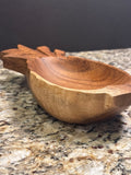 Wood Pineapple Bowl