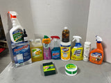 Cleaning Lot, FF, Most items at least half full